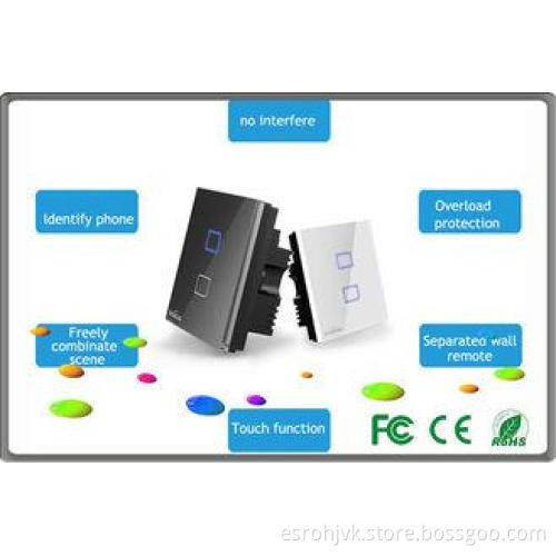 wifi Thin wall switch smart home automation systems of Fire